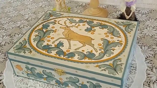 Шкатулки расписные. Декор Севера # 56 смотреть онлайн