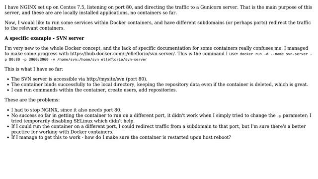 Redirect subdomain to Docker container using NGINX смотреть онлайн