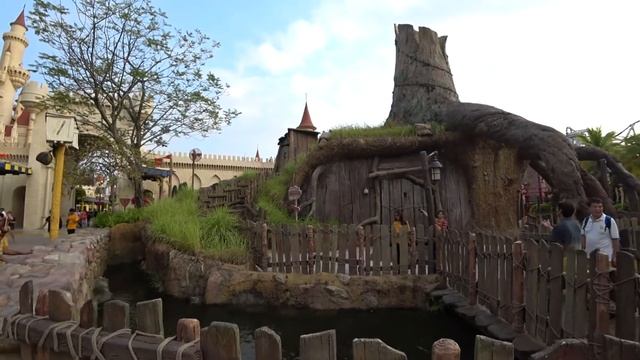 Сингапур. Парк развлечений Universal Studios Singapore на острове Сентоза