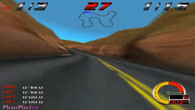 Redline Racer (1998) ✓ Reverse Walkthrough #12 ✓ Easy Gold ✓ Orchard Lane, Le Grand Blanc смотреть онлайн