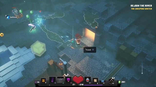 Minecraft Dungeons How To Unlock Lost Settlement Secret Level (Creeping Winter DLC) смотреть онлайн
