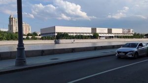 Парк Культуры им Горького и набережные Москвы реки. Летняя прогулка.
