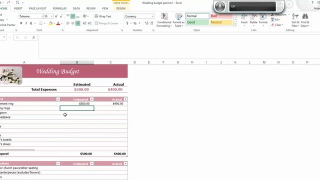 Excel 2013 Template Samples смотреть онлайн