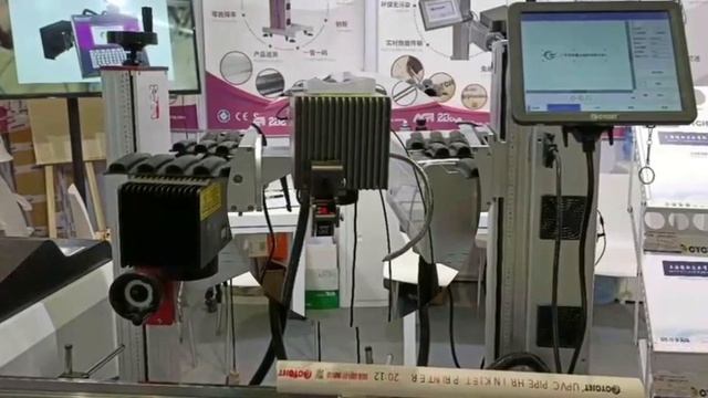 CYCJET Portable Handheld Inkjet Coding & Laser Marking Machine Fly Laser Printer on Chinaplas 2021 смотреть онлайн