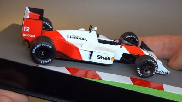 Formula 1. Auto Collection №1 | McLaren MP4/4 Айртон Сенна 1988 | Коллекция гоночных болидов 1:43