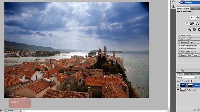 Photoshop Tutorial: Creating an HDR Image From A Single RAW File [In-Depth] Intermediate смотреть онлайн