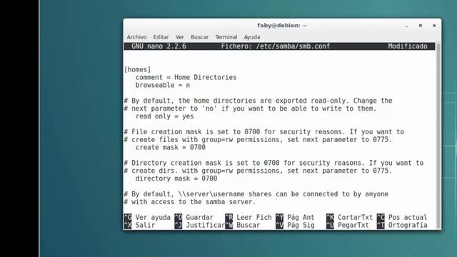 Samba debian смотреть онлайн