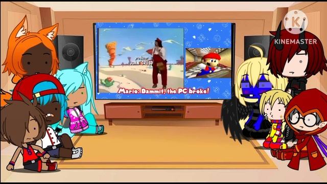 OCs react to Mario Reacts to Nintendo Memes 2! смотреть онлайн