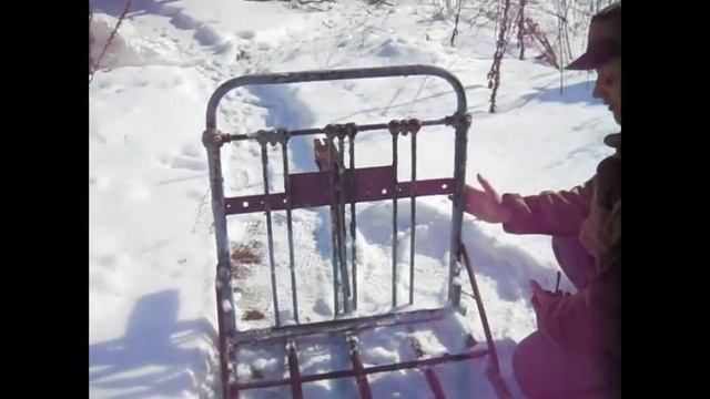 Самодельные грабли для мотоблока // Переезд в деревню смотреть онлайн