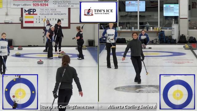 Michelle Hartwell vs. Emily Clark - Draw 6 - Alberta Curling Series - Event 2 смотреть онлайн