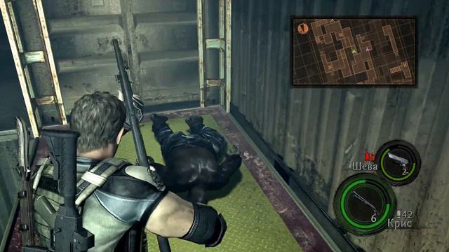 Resident Evil 5 coop c TinyUnicorn #22 Заперли Tiny в клетке смотреть онлайн