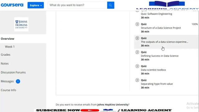 A Crash Course in Data Science Coursera Quiz Answers, All Quiz Answers смотреть онлайн