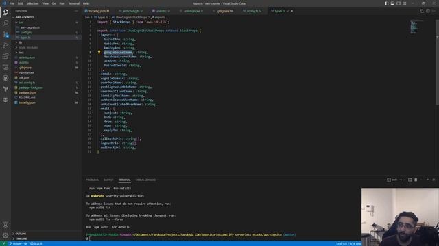Part 1: Amplify Next.js + CDK TypeScript [2023] Dynamo Table, S3, Cognito смотреть онлайн