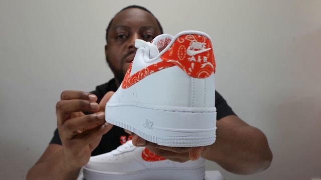 Nike Air Force 1 Orange Paisley Sneaker Review QuickSchopes 303 Schopes DJ9942 102 Rush White смотреть онлайн