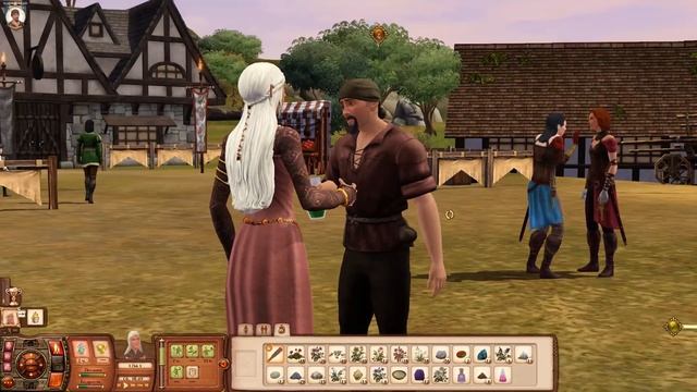 The Sims Medieval №22 Белки, тысячи их! смотреть онлайн