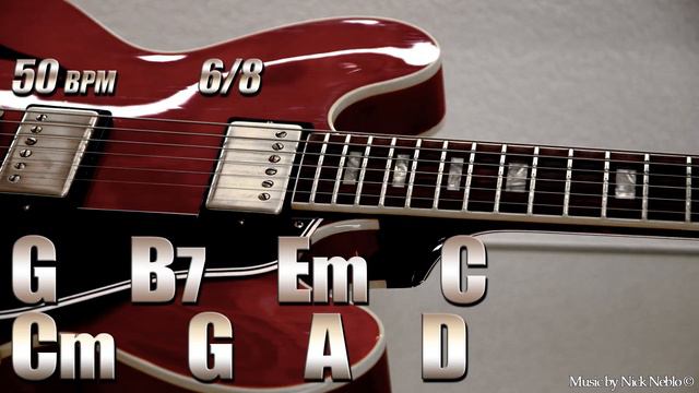 Slow Classic Ballad Backing Track G Major смотреть онлайн