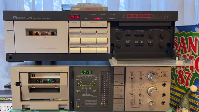 Оживление Nakamichi LX-5. San Remo “87 смотреть онлайн