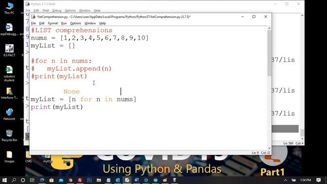 Python tutorial for Beginners [Full Course] Using Advanced List Comprehensions in Python. Part 11 смотреть онлайн
