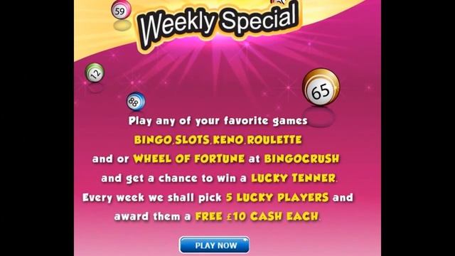 Free Play online Bingo Games | Bingo Crush смотреть онлайн