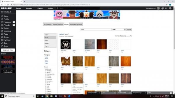 How to put decals on parts in Roblox Studio