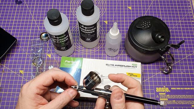 Airbrush: De basis informatie over de werking, hoe schoon te maken en wat heb ik in gebruik. смотреть онлайн