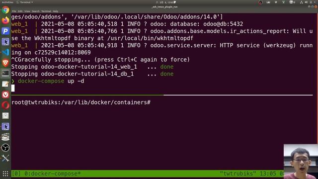 Docker 中的 JSON File logging driver(container log) смотреть онлайн