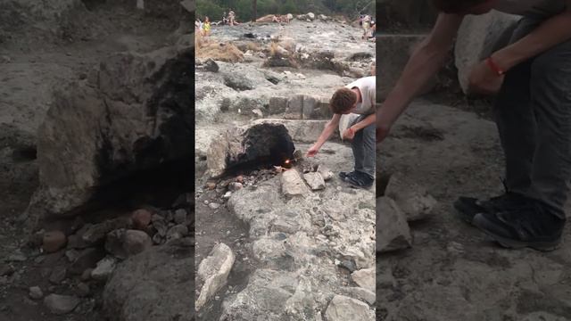 Природный газ. Турция. Гора Янарташ, зажигаем огонь Химеры. смотреть онлайн