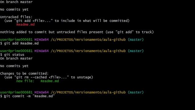 Git - Entendendo os status do ciclo de vida dos arquivos na prática. смотреть онлайн
