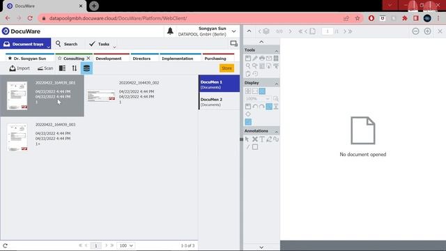 Plustek eScan A450 for Docuware- DOCUMEN more than just a network scanner смотреть онлайн