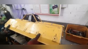 Доработка почвофрезы ФР-00.700-Б мини-трактора МТЗ-132Н.