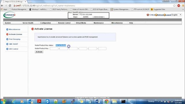 Activate OOB LIC key using SUM смотреть онлайн