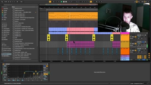 НАПИСАЛ БИТ ИЗ МЕЛОДИИ ГИМНА РОССИИ В Ableton live 10 смотреть онлайн