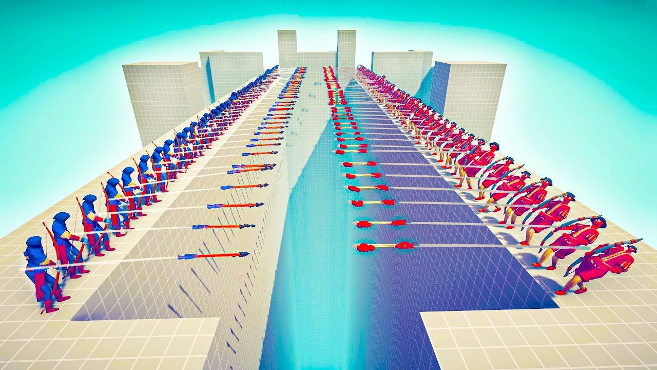 ALL RANGED UNITS TOURNAMENT 50x vs 50x | TABS - Totally Accurate Battle Simulator смотреть онлайн