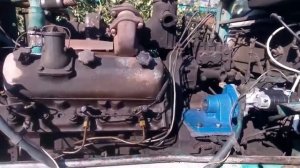 Переходник со стартером взамен пускача ПД-10 на трактор Т-150 с двиг. СМД-62