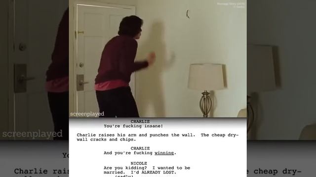 Golden scene in marriage story script to screen comparison смотреть онлайн