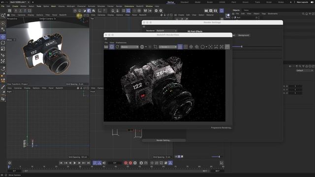 Урок 7. Визуализация в Cinema 4D Redshift смотреть онлайн