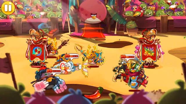 Angry Birds Epic - PvP Arena Ranked Battle: Win Arena Battles with the Elite Samurai Part 36 смотреть онлайн