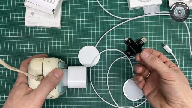 Magsafe and power adapter 20w. Aliexpress. Оригинал или копия. смотреть онлайн