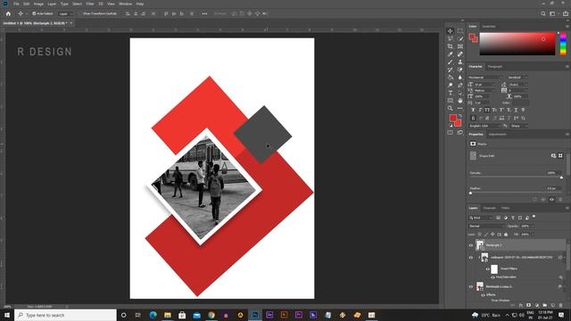 Photoshop Advertising Poster Design | R DESIGN TAMIL смотреть онлайн