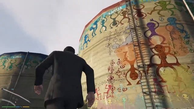 Grand Theft Auto V Space Docker & Water Towers смотреть онлайн