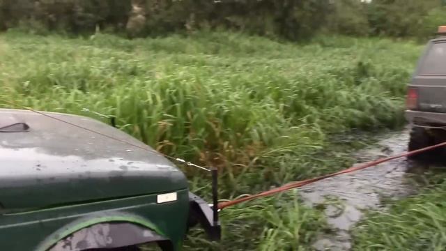 УАЗ НИВА JEEP GMC FRONTERA через реки, к новой часовне смотреть онлайн