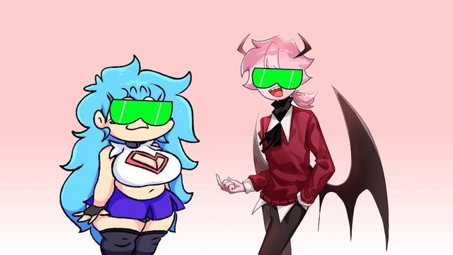 FNF rule 34 | Sky and Selever | Meme Friday Night Funkin | FNF Animation смотреть онлайн