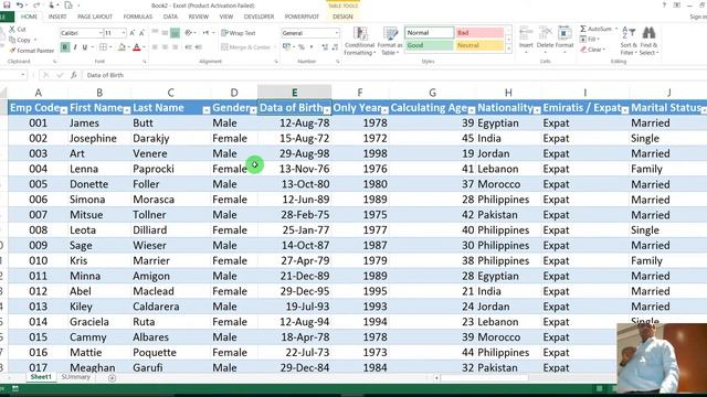 HR Dashboard in MS Excel смотреть онлайн