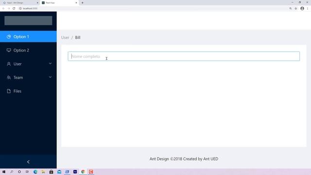 Configurando o AntDesign dentro do projeto React (+ BONUS Formulários) смотреть онлайн