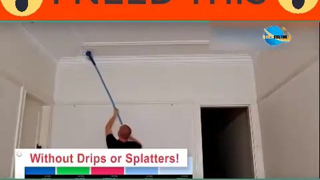 Paint Runner: A Non-Drip Paint Roller - paint runner a non-drip paint roller that stores p смотреть онлайн
