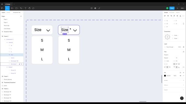 Figma Dropdown Menu Tutorial | Prototype смотреть онлайн