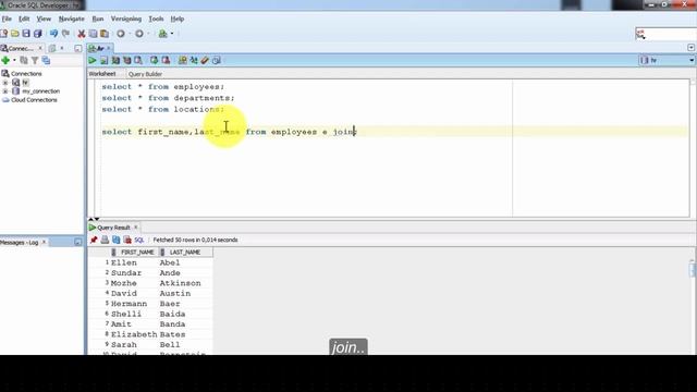 Oracle SQL Certified Beginner to advanced - Multiple Join Operations - Video 57 - 2020 смотреть онлайн