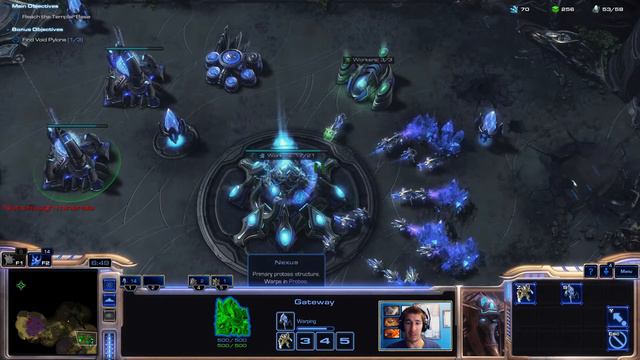 StarCraft II: Legacy of the Void Let's Play - Part 2 - The Growing Shadow смотреть онлайн