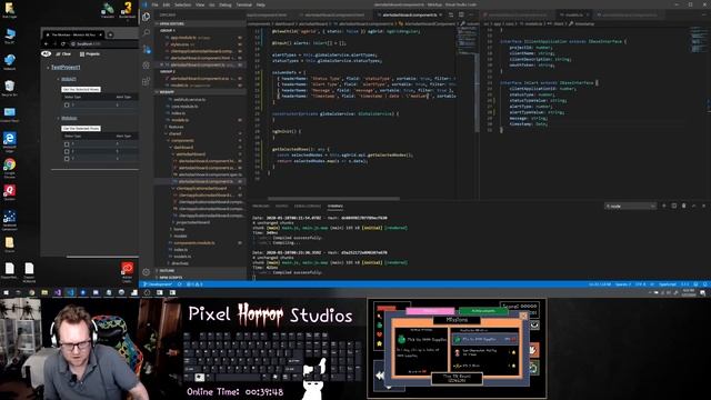 Day 9 - 1 - The Monitaur - Adding AG Grid for Received Messages Angular CLI Asp.NET Core 3.1 Web Ap смотреть онлайн