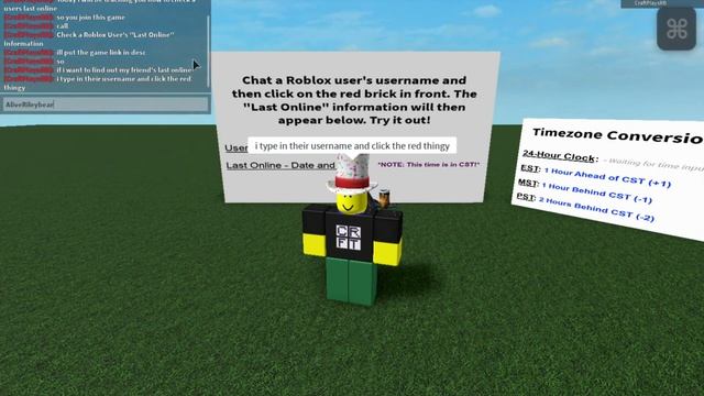 How To Check A User's Last Online Date | ROBLOX смотреть онлайн